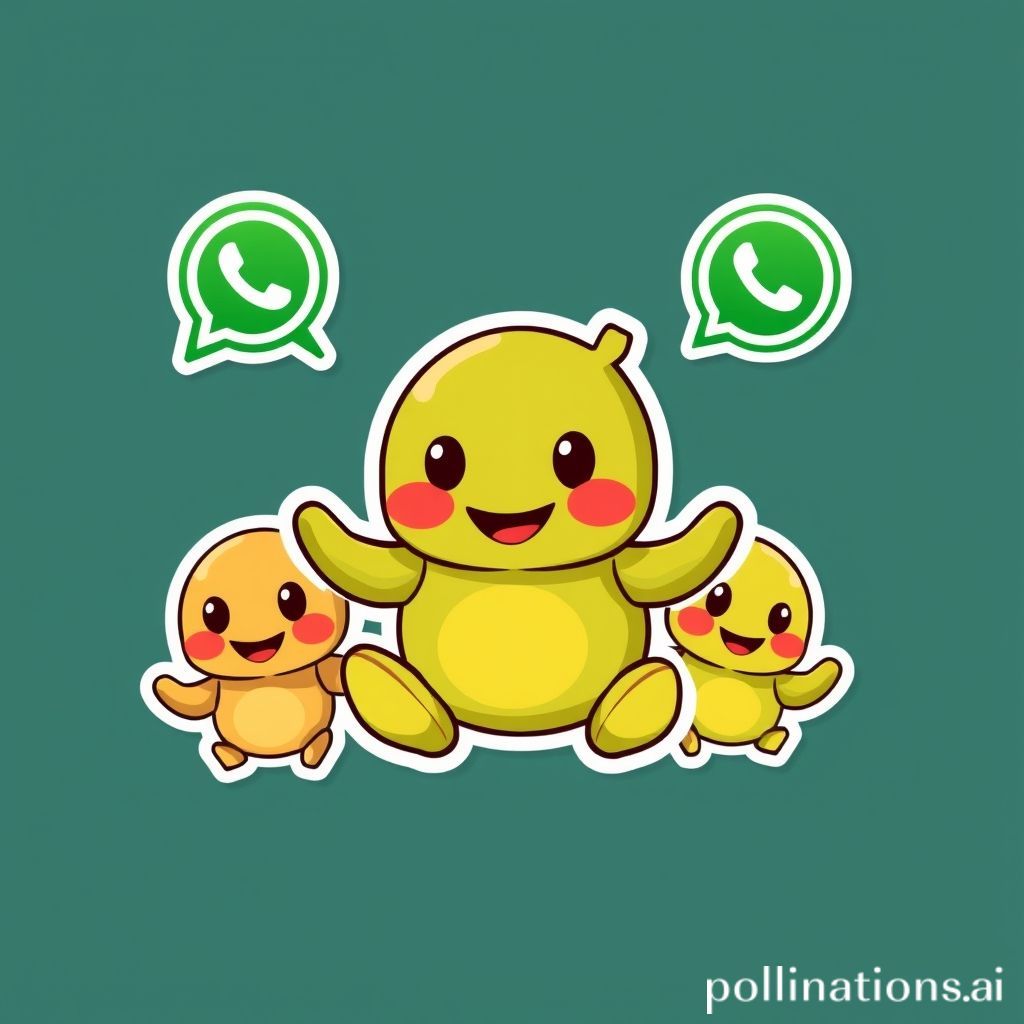 Cara Membuat Stiker Lucu untuk WhatsApp